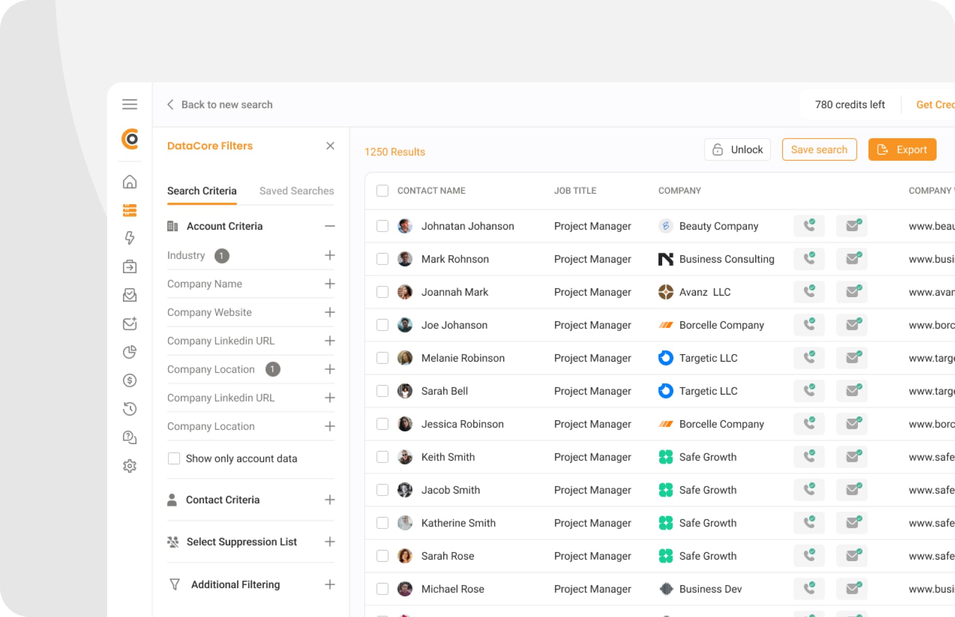 Contact Data Management